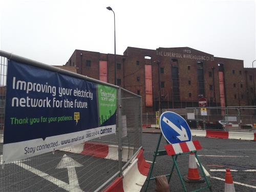 'Improving your electricity network for the future' ENW banner