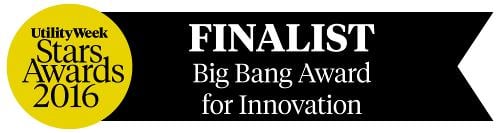 Utility Week Star Awards 2016 - Finalist Big Bang Award for Innovation