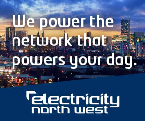 'We power the network that powers your day' ENW advert