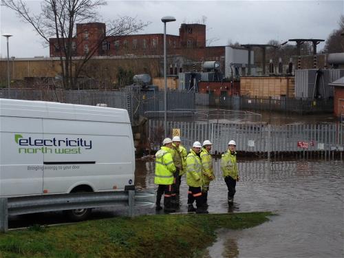  Power network is winter-ready after £130m investment flooding at rochdale substation