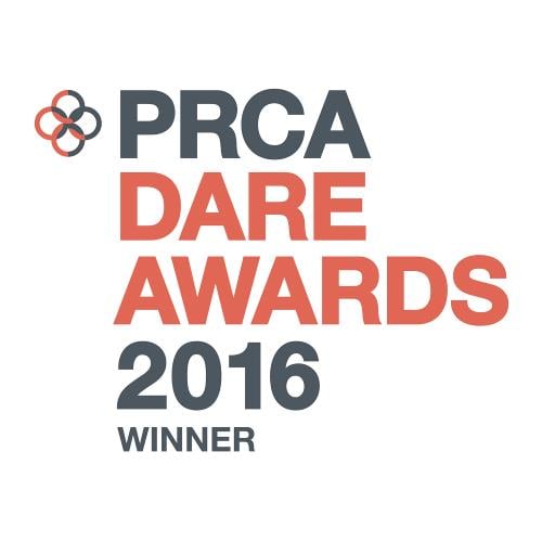 PRCA Dare Awards 2016 winner